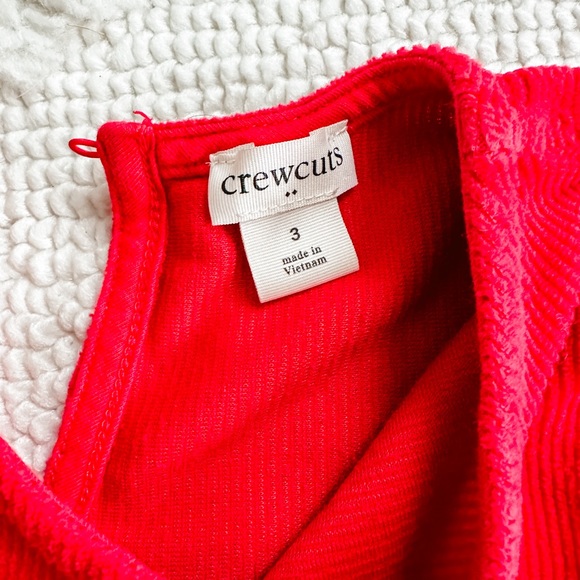 CrewCuts Red Corduroy Dress - Picture 2 of 2